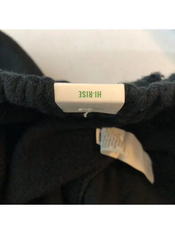 Aerie Womens Hi-Rise Black Jogger Sweatpants Drawstring Pockets Size M - Image 5