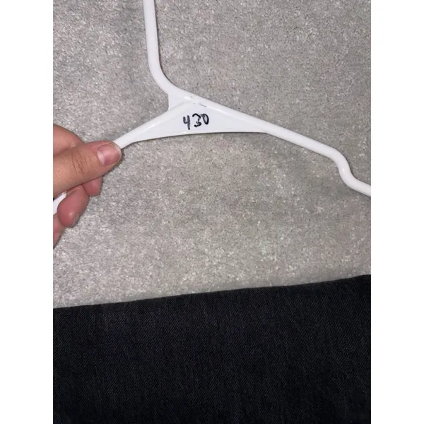 Abercrombie & Fitch A&F Mom Jean Women's 26/2 Black Paperbag High‎ Rise Belt - Image 11