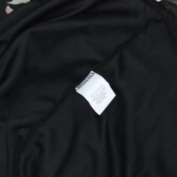 NWT Ny Collection Womens Chiffon Maxi Dress MCCD3995 Black / Pink M - Image 5