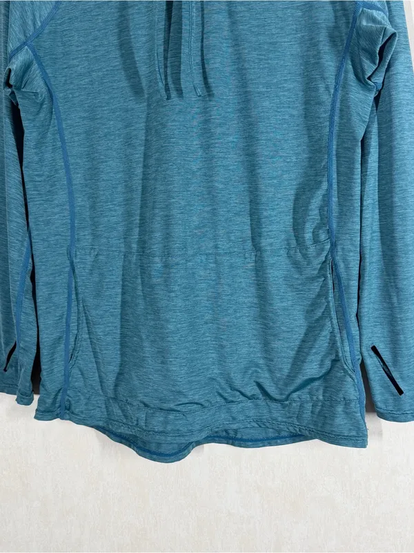 NRS Women’s Silkweight Hoodie Shirt Longsleeve UPF 50+ Outdoor in Mediterranea M - Image 5