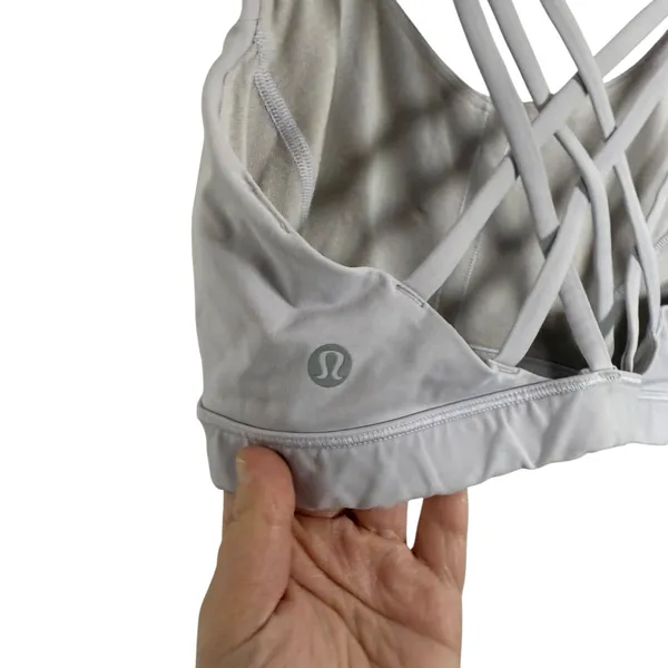Lululemon Free To Be Serene Bra *Light Support, C/D Cup Lavender 6 - Image 4