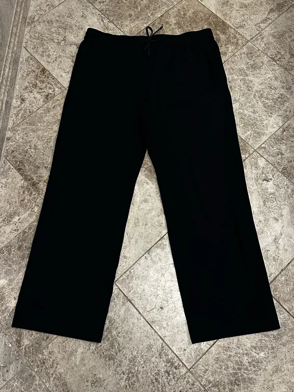 Lululemon Smooth Fit Wide Leg Pull On High Rise Wide Leg Pant LW5GH7S Black 14 - Image 2