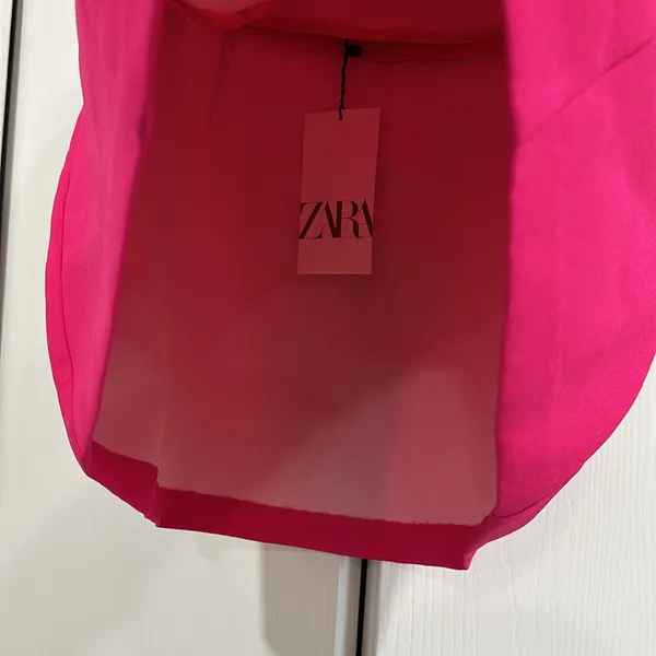 Zara hot pink skirt - Image 4
