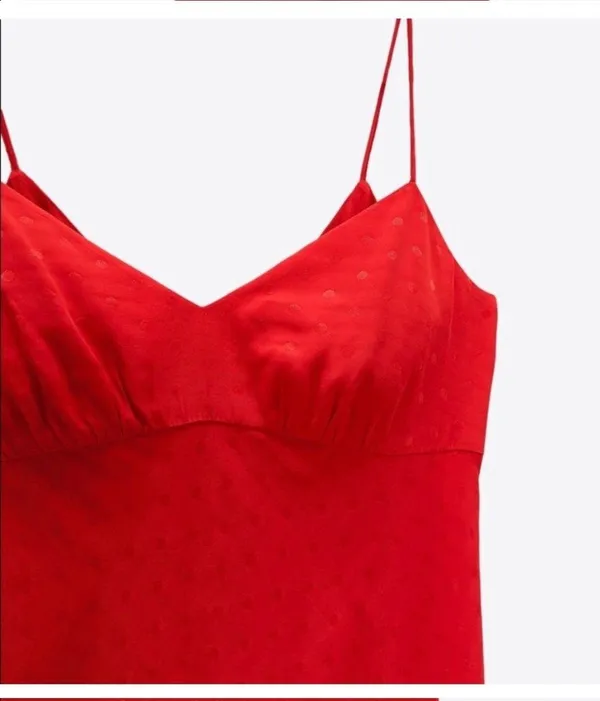 Red Midi Dress without tags - Image 10