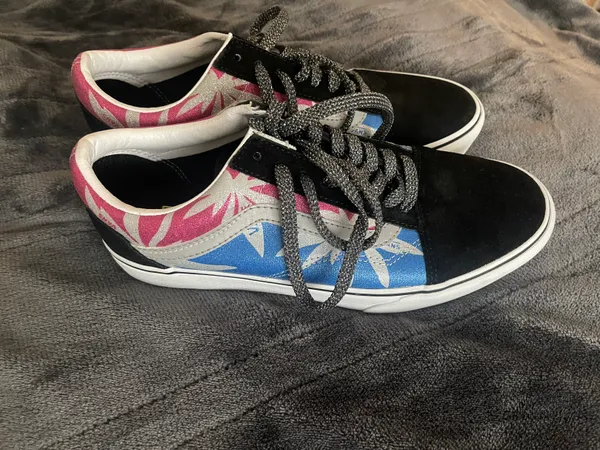 Vans Shimmer Blue And Pink - Image 5