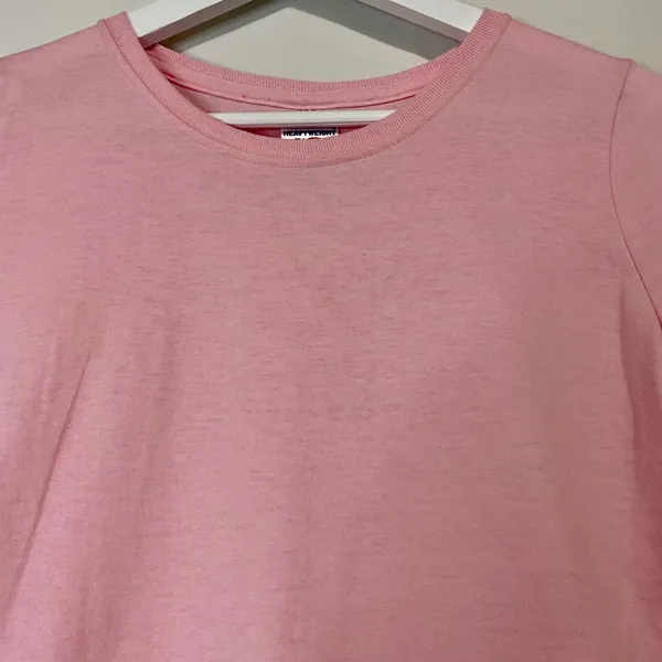 Jerzees Women’s Casual Crewneck Short Sleeve Tee Shirt Pink Size Medium NWOT - Image 2