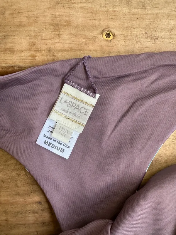 NWOT L*Space Forever striped thong style bikini bottoms - Image 3