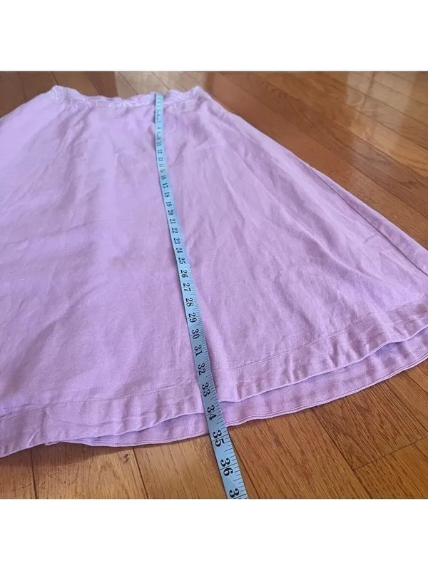 Free People Lotus Orchid Purple Sz. Small Set Skirt and crop top 100% cotton - Image 13