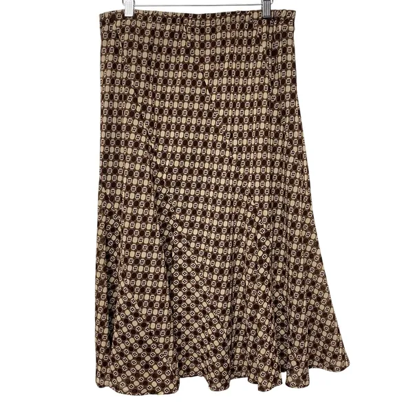 Bohemian Lightweight Cottagecore Minimalist Indie Sleeze Women Large Skirt‎ - Image 2