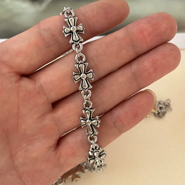Cross Link Chain Necklace for Men Women Punk Hip Hop Streetwear Unisex Necklace - Image 5