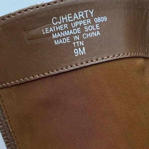 Circa Joan and David • Suede Leather Brown Boots - Image 7