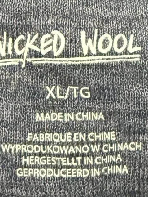 Wicked Wool Women's Merino Wool Blend Leggings XL - Image 4