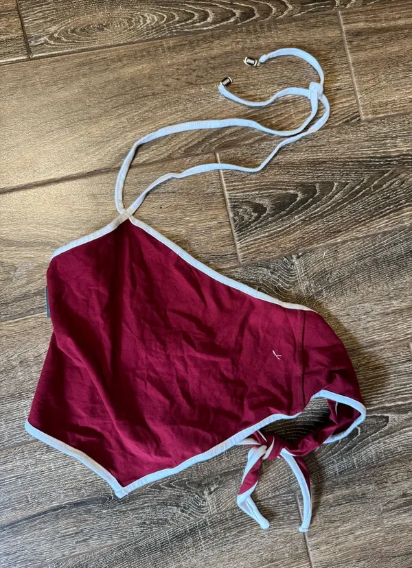 Halter top Red Size M - Image 3
