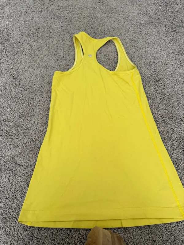 Lululemon yellow razor back tank  - Image 7