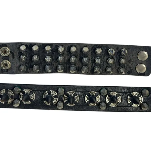 SCREAM Ghost Face Crossbody Purse Spiked Choker Bracelet Goth Rave Punk Cosplay - Image 6