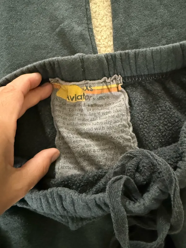 Aviator Nation Sweatpants Bolt Lightning - Image 4