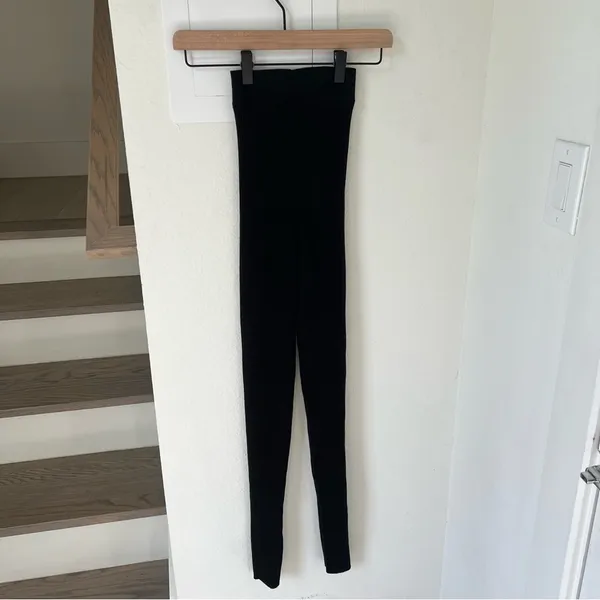 New Fear Of God Essentials Ribbed Legging in Black - Image 7