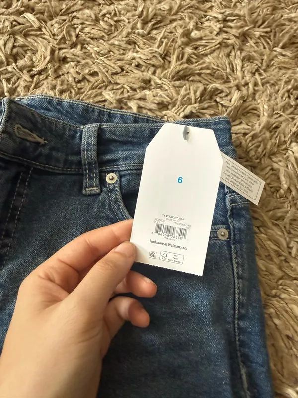 Time and Tru Dark Wash Jeans - Image 2