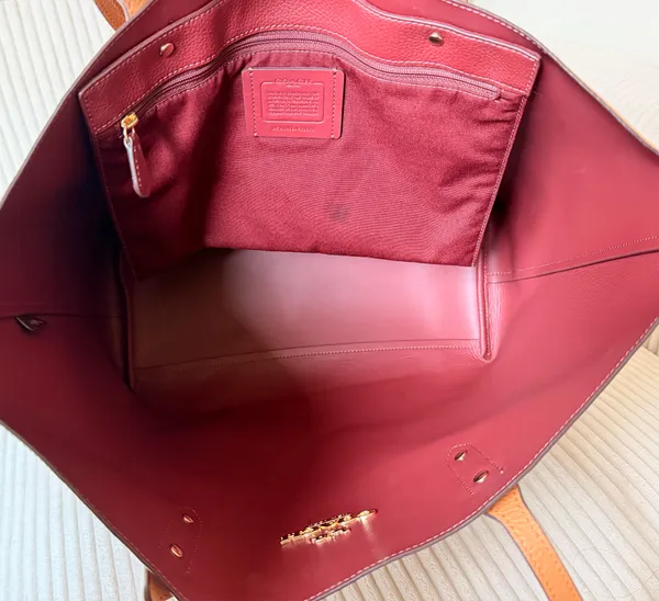 Coach Town Tote (Brown) - Image 7
