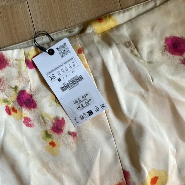 Zara Floral Midi Skirt - Image 5