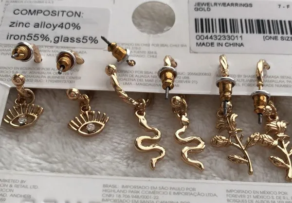 Forever21 earrings, 3 pairs, new - Image 5