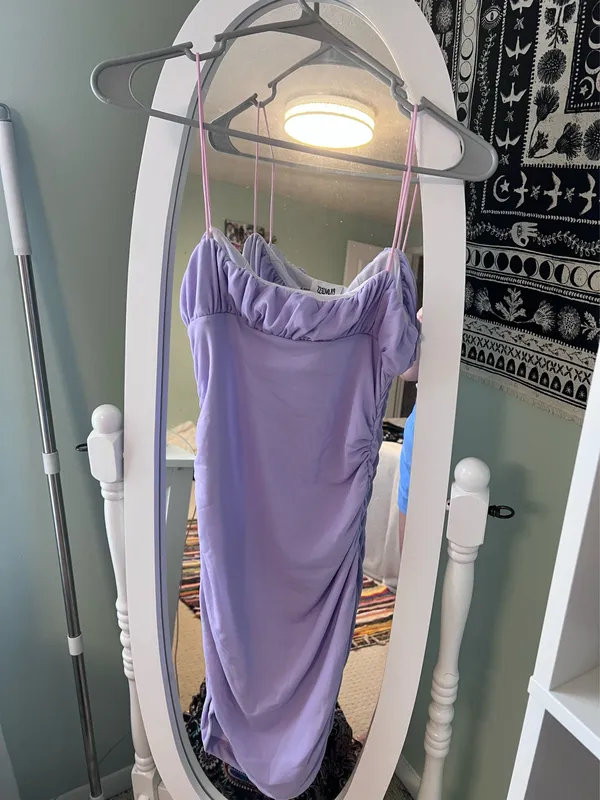 Princess Polly Purple Mini Dress - Image 3