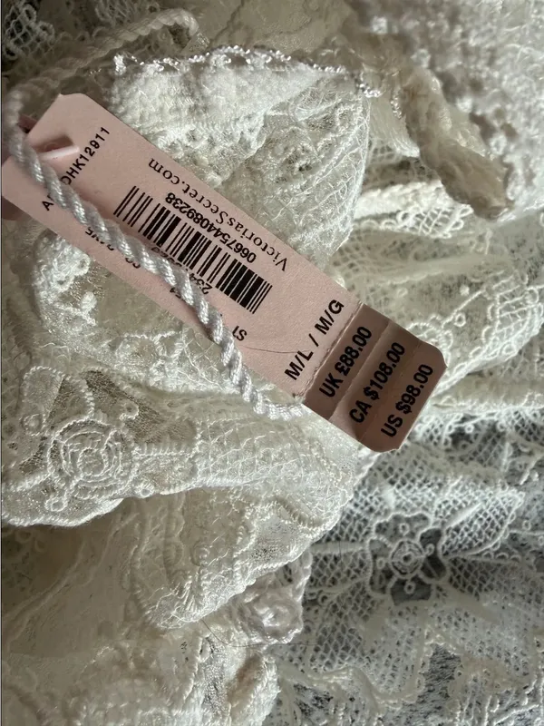 Victoria’s Secret Crochet Lace Maxi Robe - Image 2