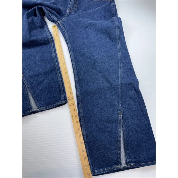 NWT Abercrombie & Fitch The 90s Relaxed High Rise Denim Jeans‎ 33 Short - Image 2