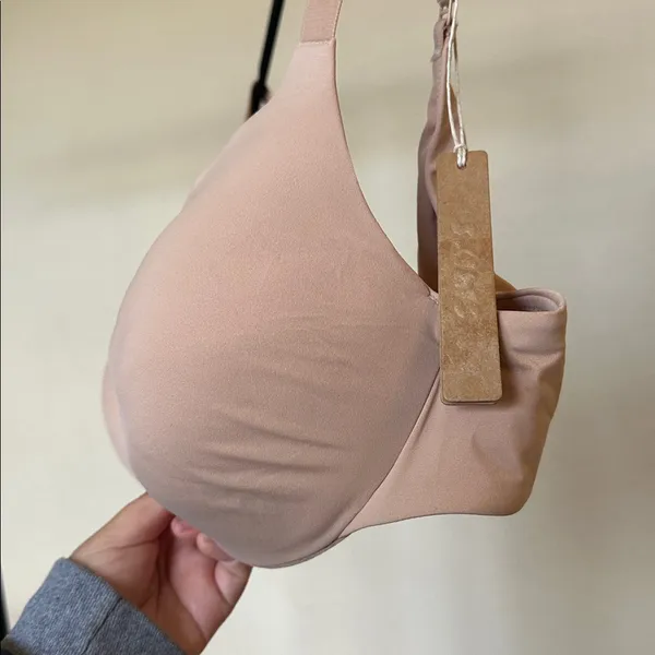 SKIMS Smoothing Intimates Full Coverage Lightly Lined‎ Bra clay size 36C - Image 5