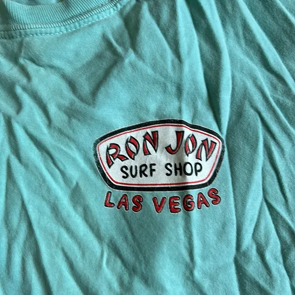 Ron Jon surf shop Las Vegas cropped tshirt - Image 2