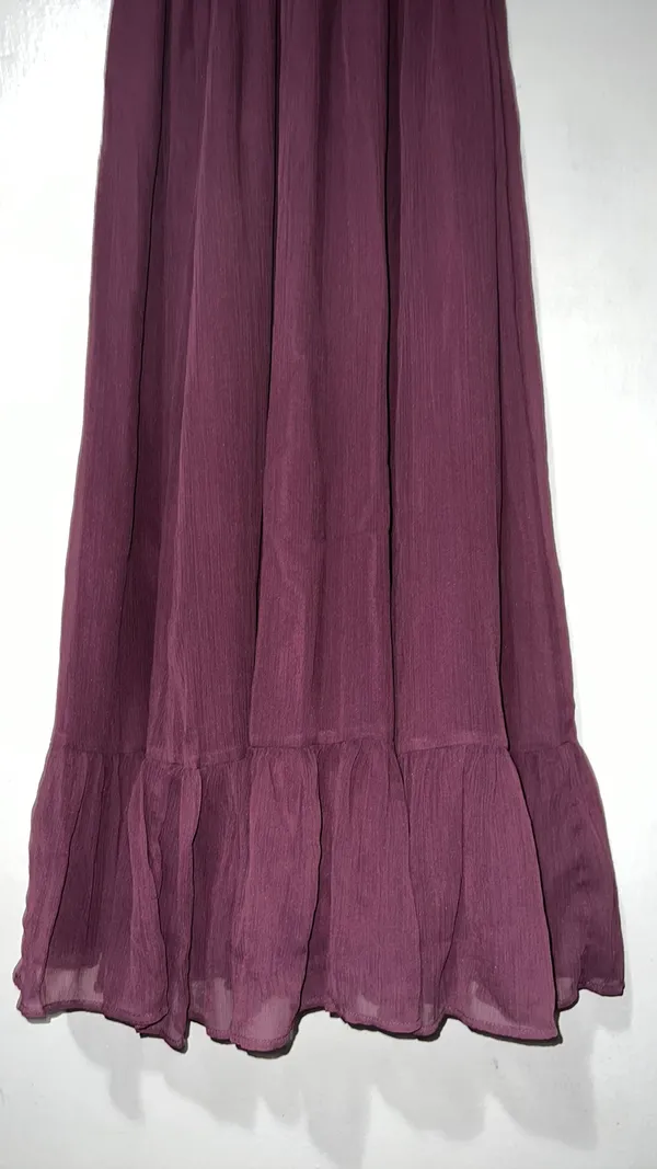 Abercrombie Easy High-Neck Midi Dress - Size Small TALL - Image 7