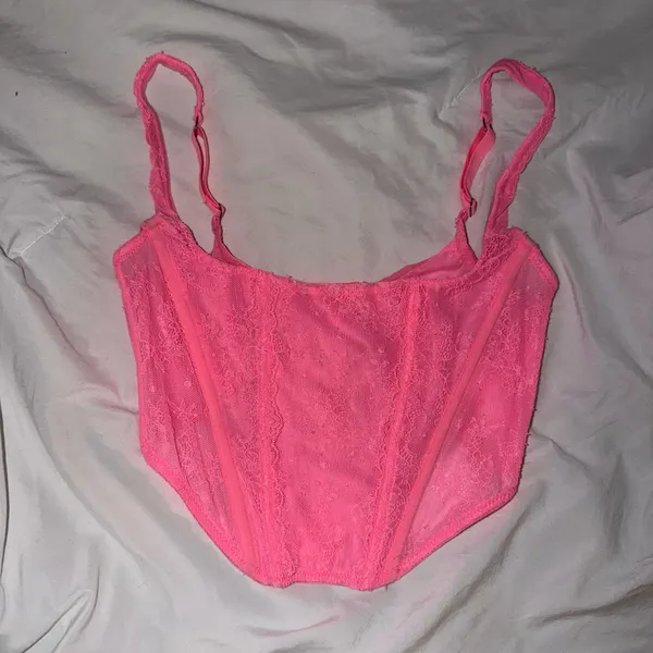 Urban Outfitters lace corset top - Image 3