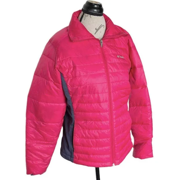 Columbia Jacket Womens Medium Gorpcore Puffer Skiing Outdoor Hiking Winter Warm - Image 3
