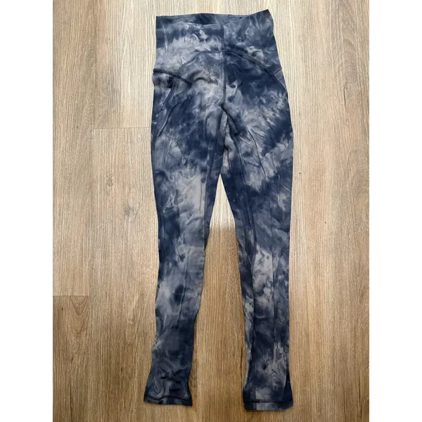 Lululemon Unlimit High-Rise‎ Tight 25" Tie Dye Multi Size 4 - Image 2