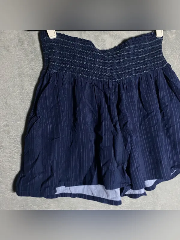 Carve Designs Navy Blue Smocked Waist Shorts Flowy Cosstal‎ Summer Breathable M - Image 2