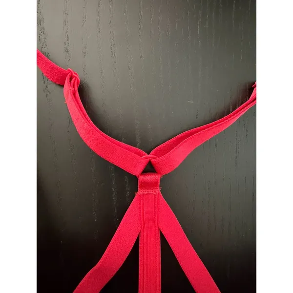NWT Victoria's Secret Perfect Coverage 36C Red Underwired Racerback T-Shirt Bra - Image 5