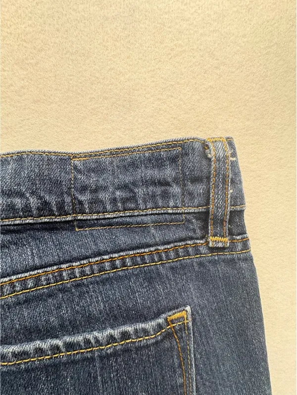 Levi’s Eco Green Tab Women’s Jeans Blue Denim Organic Cotton Y2K 32x30 - Image 9