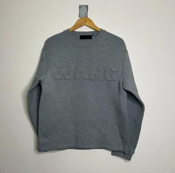 X H&M Wang Grey Crewneck - Image 2