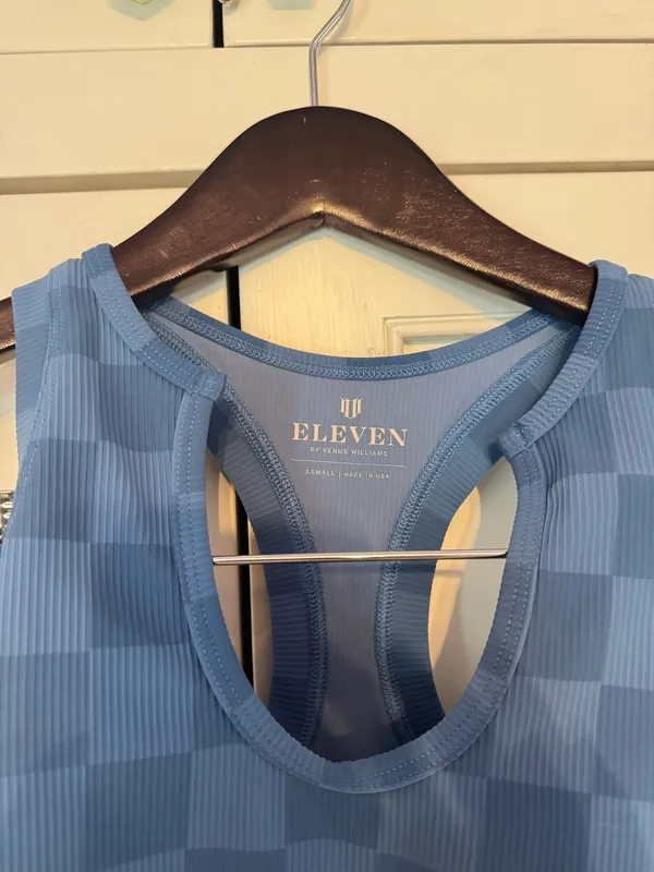 Blue Checkered Active Set Size XS - Image 4