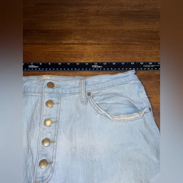Universal‎ Thread Vintage Straight Button Fly Denim Jeans - Image 6