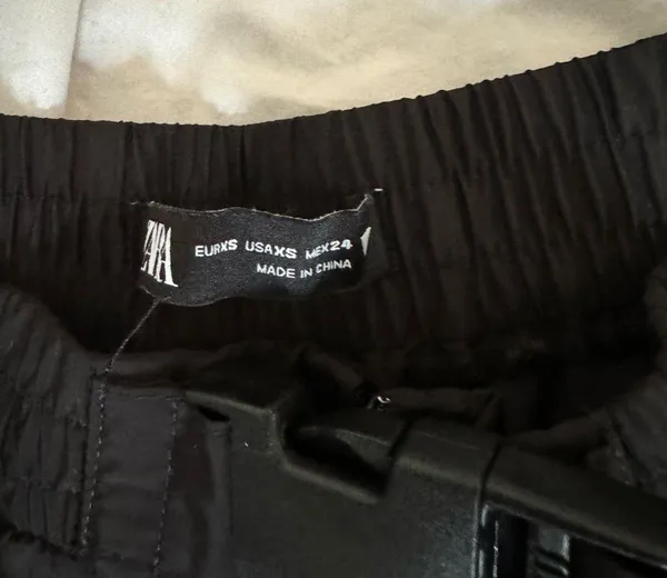 Black Cargo Pants - Image 3