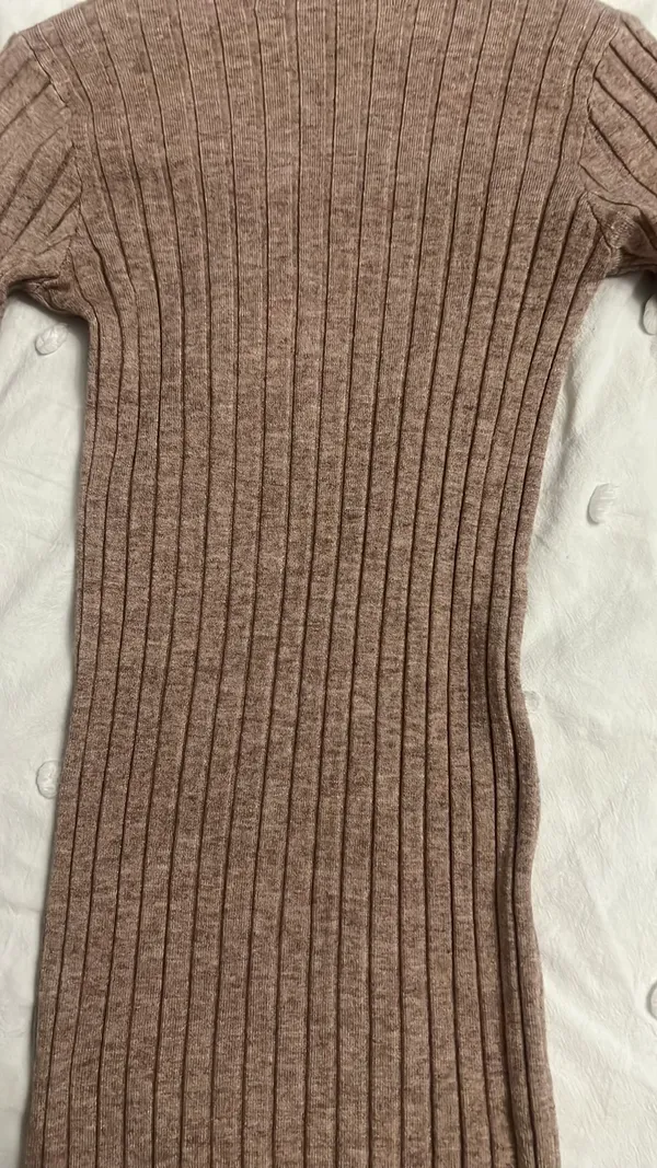 Sweater dress Brown - Image 3