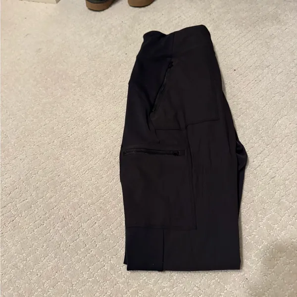 Athleta Black Track Pants - Image 4