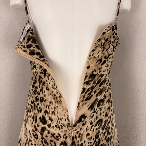 HYFVE leopard print front-tie cut out maxi dress - Image 7