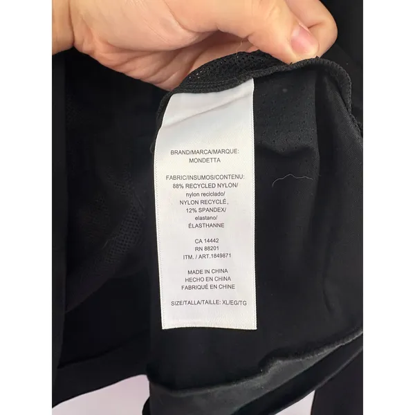 Women’s Mondetta XL Black Zip-Up Hoodie - Image 5