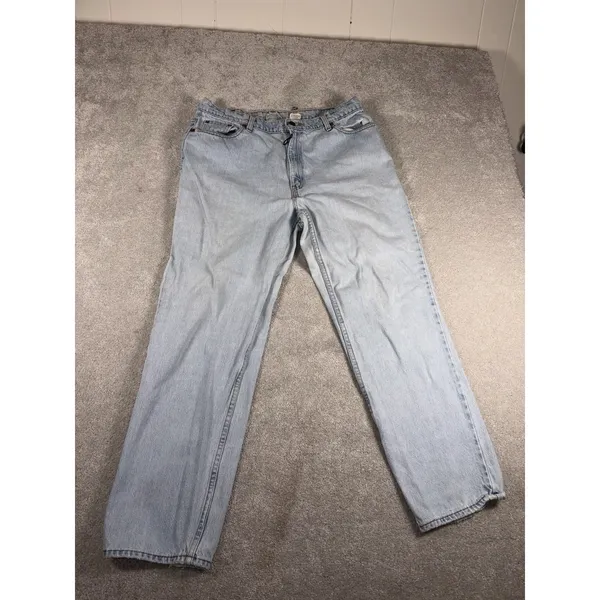 womens levis vintage‎ 512 slim fit straight leg 18 Reg 90s USA Made - Image 2