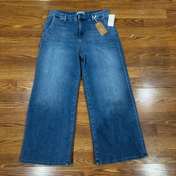 Le Jean Jude High Waist Wide Leg Trouser Jeans Denim Size 29 - Image 10