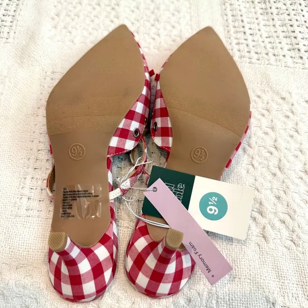 Wild Fable 9.5 Lysandra pointed toe bow kitten heel 3639 - Image 3