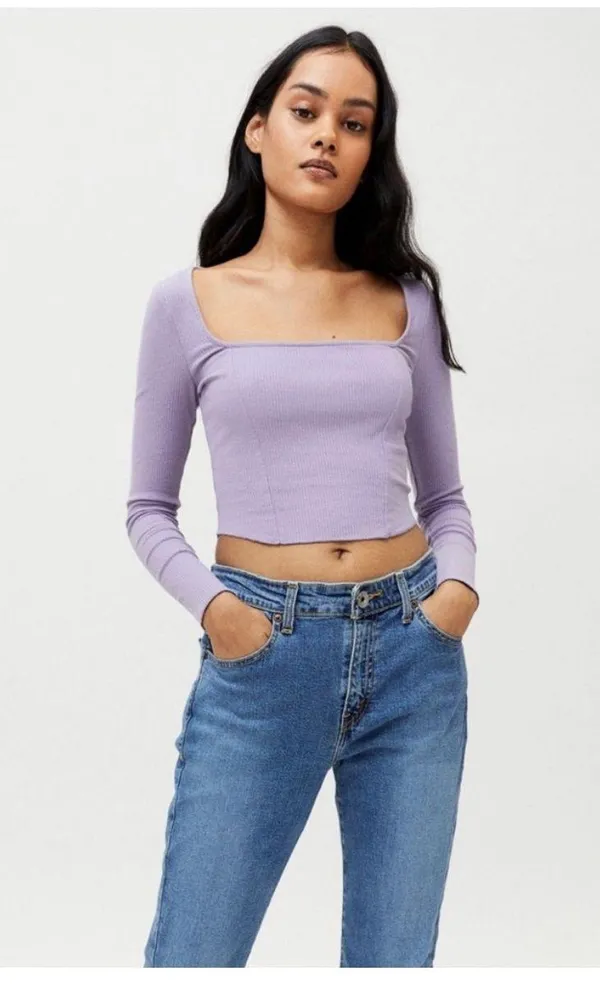 brand new long sleeve purple small - Image 3