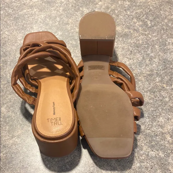 Time and Tru Tan Braided Mules - Image 5